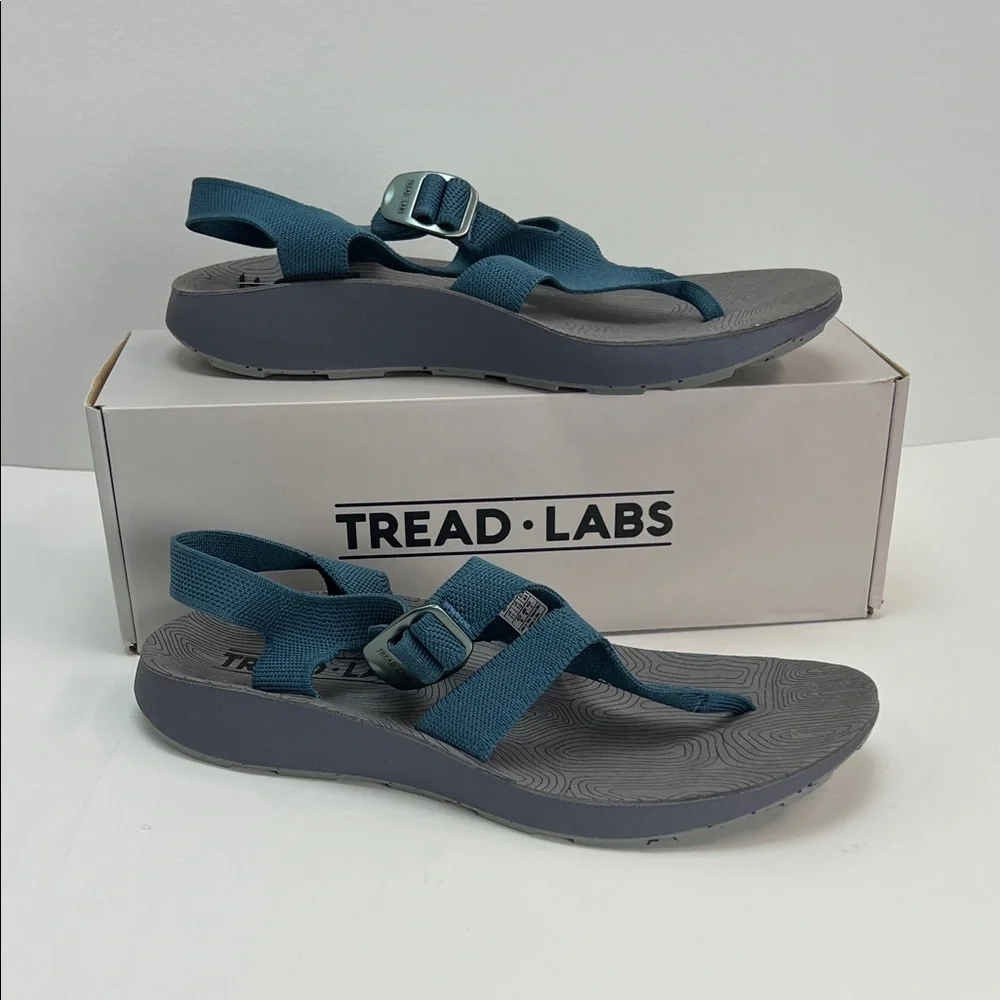 Tread Labs Albion Sandals Deep Blue Mens 11 Outdoor Gorpcore Comfort Shoes